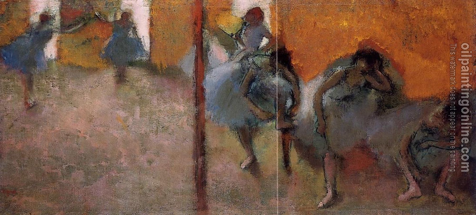 Degas, Edgar - Dancers in a Studio